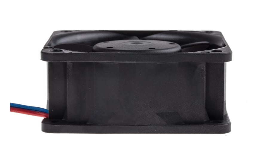 ebm-papst 600 N Series Axial Fan, 12 V dc, DC Operation, 42m³/h, 1.5W, 125mA Max, 60 x 60 x 25mm – Model: 612NN