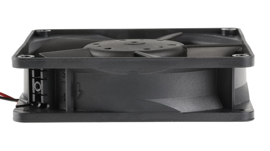 ebm-papst 4300 Series Axial Fan, 12 V dc, DC Operation, 170m³/h, 5W, 420mA Max, 119 x 119 x 32mm – Model: 4312
