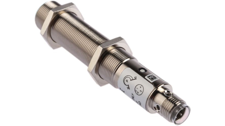 3RG6233-3AB00-PF, Pepperl + Fuchs Ultrasonic Barrel-Style Proximity Sensor, M18 x 1, 150 → 1000 mm Detection, PNP Output, 12 – Model: 3RG623