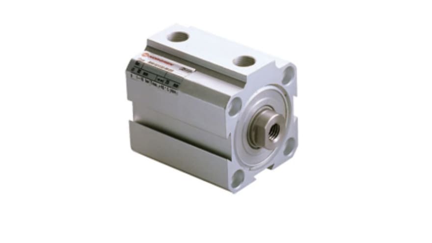 Norgren Pneumatic Compact Cylinder - 50mm Bore, 50mm Stroke, RM/92000/M Series, Double Acting – Model: RM/92050/M/50