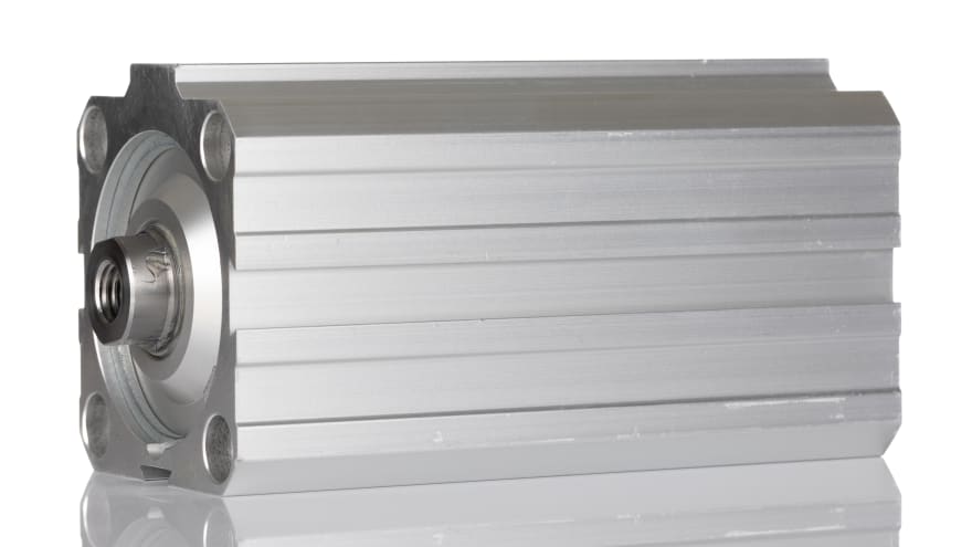 Norgren Pneumatic Compact Cylinder - 50mm Bore, 80mm Stroke, RM/92000/M Series, Double Acting – Model: RM/92050/M/80