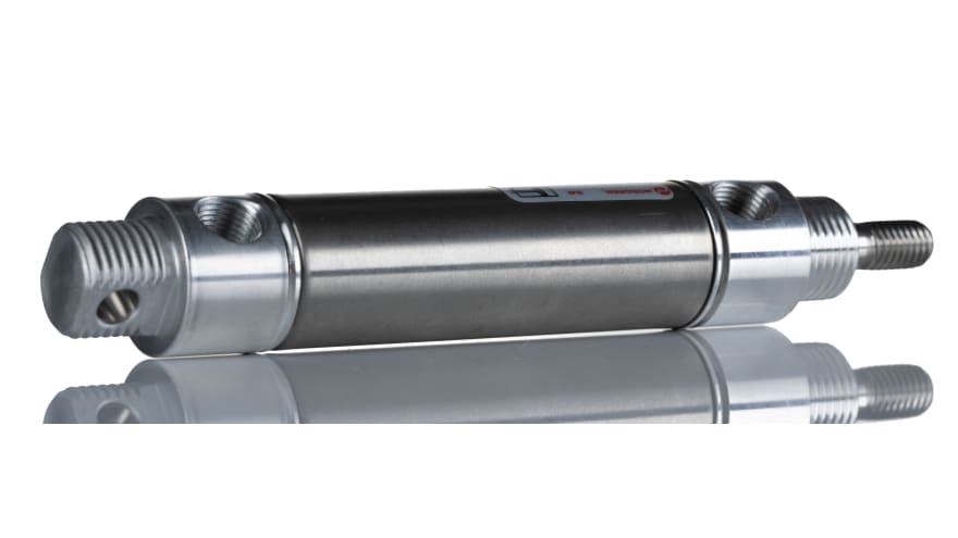 Norgren Pneumatic Piston Rod Cylinder - 20mm Bore, 50mm Stroke, RT/57210/M/25 Series, Double Acting – Model: RT/57220/M/50