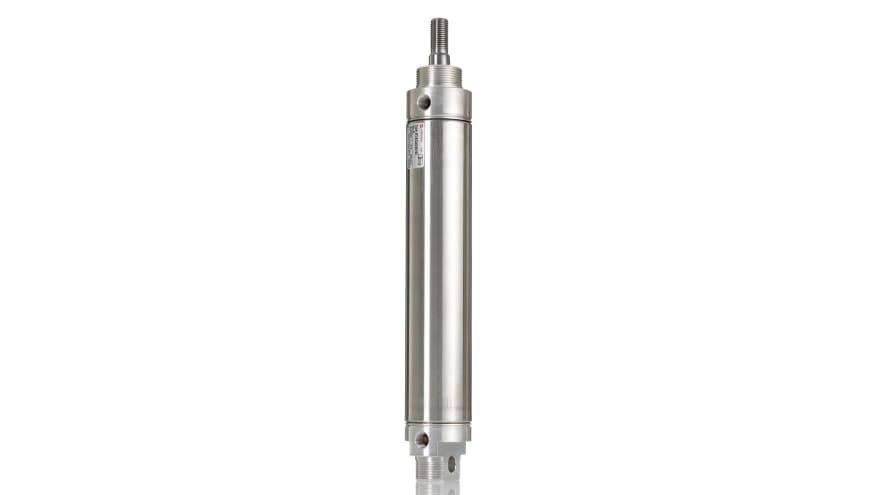 Norgren Pneumatic Piston Rod Cylinder - 40mm Bore, 160mm Stroke, RT/57210/M/25 Series, Double Acting – Model: RT/57240/M/160