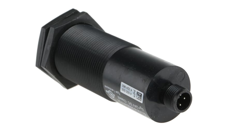 GLV30-8-2500/47/73C, Pepperl + Fuchs Diffuse Photoelectric Sensor, Barrel Sensor, 100 mm → 2.5 m Detection Range – Model: GLV30-8-2500/47/73