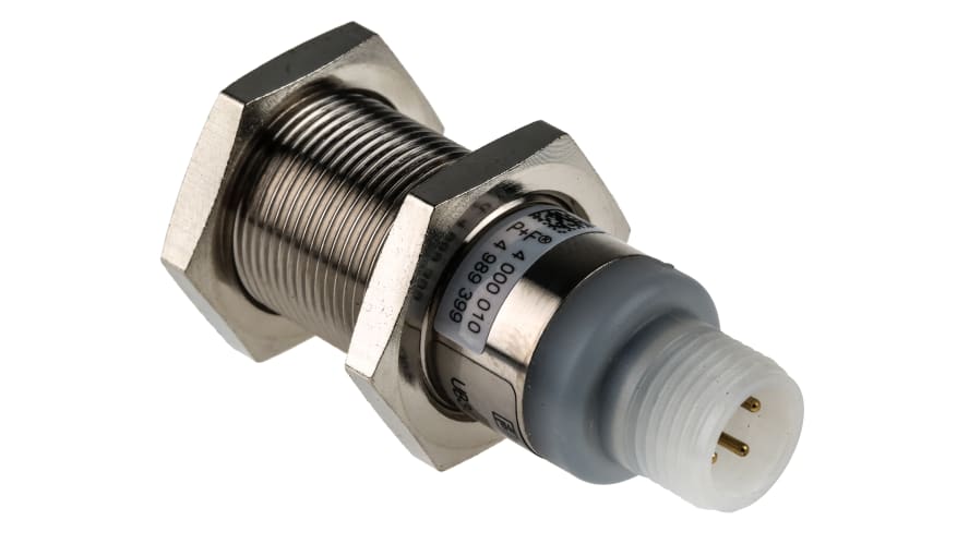 UB300-18GM40-I-V1, Pepperl + Fuchs Ultrasonic Barrel-Style Proximity Sensor, M18 x 1, 30 → 300 mm Detection, Analogue Output, 10 – Model: UB