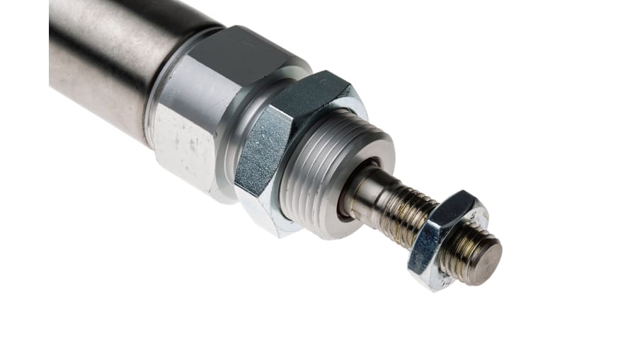 IMI Norgren Pneumatic Piston Rod Cylinder - 25mm Bore, 100mm Stroke, RM/8000/M Series, Double Acting – Model: RM/8025/M/100
