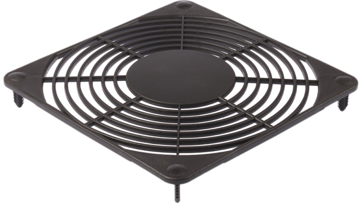 ebm-papst Plastic Finger Guard for 119 x 119mm Fans, 105mm Hole Spacing, 119 x 119mm – Model: 92164-2-2929