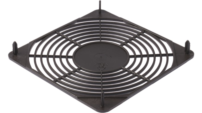 ebm-papst Plastic Finger Guard for 119 x 119mm Fans, 105mm Hole Spacing, 119 x 119mm – Model: 92164-2-2929