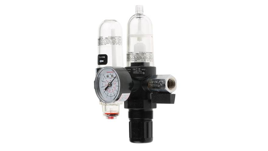 Norgren G 1/4 FRL, Automatic Drain, 40μm Filtration Size - Without Pressure Gauge – Model: BL07-201