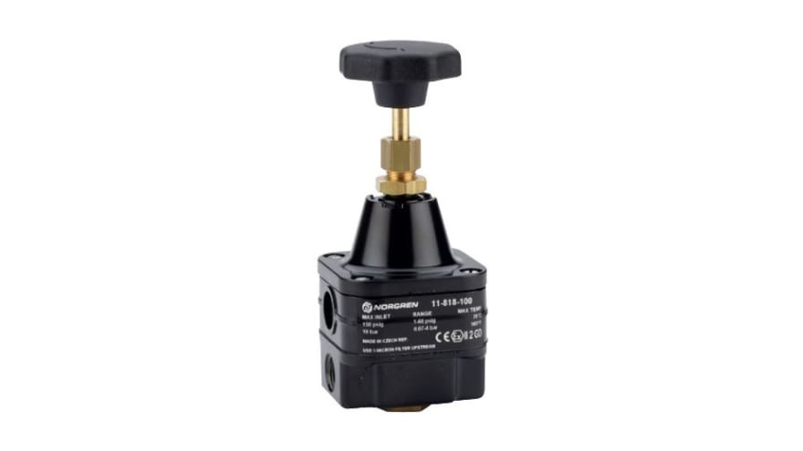 Norgren G 1/4 Pneumatic Regulator -, 1/4in, 8bar max. input – Model: 11-818-999