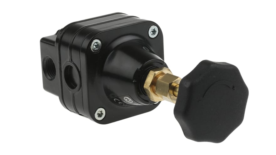 Norgren G 1/4 Pneumatic Regulator - 0.07bar to 4bar, 1/4in, 10bar max. input – Model: 11-818-100