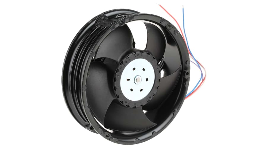 ebm-papst 6300 TD - S-Force Series Axial Fan, 48 V dc, DC Operation, 950m³/h, 150W, 172 x 51mm – Model: 6318/2TDH4P