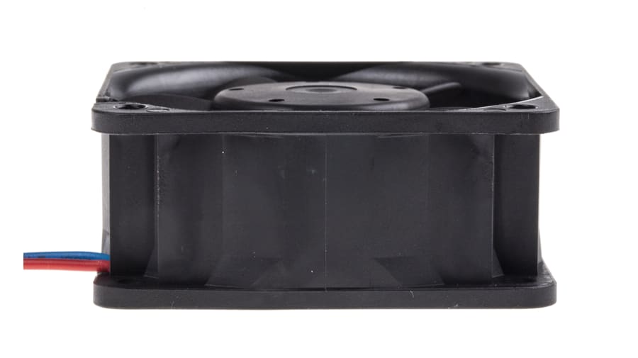 ebm-papst 600 N Series Axial Fan, 12 V dc, DC Operation, 21m³/h, 400mW, 33mA Max, 60 x 60 x 25mm – Model: 612NLE
