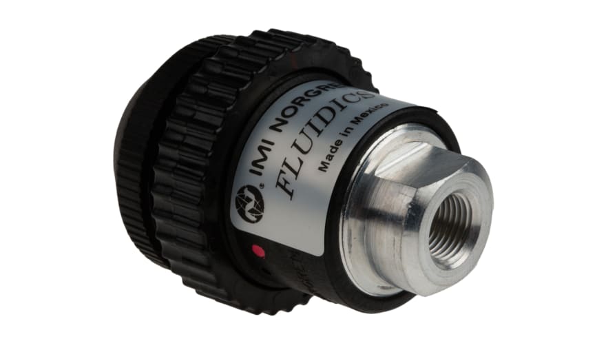 IMI Norgren Green, Red Panel Mounting Visual Indicator, 8.6bar, G 1/8 inlet port, 30mm mount hole