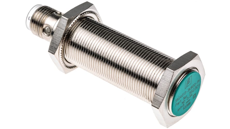 3RG4013-3KB00-PF, Pepperl + Fuchs Inductive Barrel-Style Proximity Sensor, M18 x 1, 5 mm Detection, 20 → 265 V ac, 20 → 320 – Model: 3RG4013