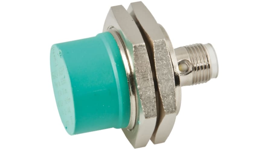 3RG4024-3AG33-PF, Pepperl + Fuchs Inductive Barrel-Style Proximity Sensor, M30 x 1.5, 15 mm Detection, PNP Output, 15 → 34 V dc, – Model: 3R