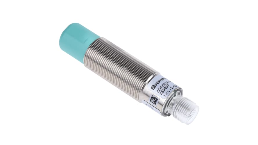 6GR6222-3AB00-PF, Pepperl + Fuchs Ultrasonic Barrel-Style Proximity Sensor, M18 x 1, 20 → 250 mm Detection, PNP Output, 20 – Model: 6GR6222-