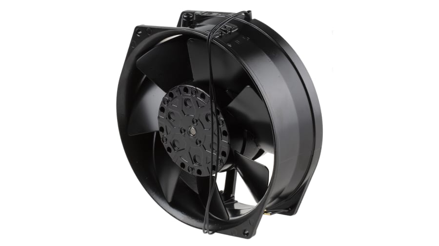 ebm-papst W2S130 Series Axial Fan, 230 V ac, AC Operation, 340m³/h, 45W, 300mA Max, IP54, 172 x 150 x 55mm – Model: W2S130-AB03-11