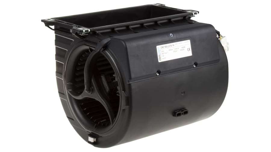ebm-papst D4E146 Series Centrifugal Fan, 230 V ac, 565m³/h, AC Operation, 216 x 203 x 272mm – Model: D4E146-LV19-14