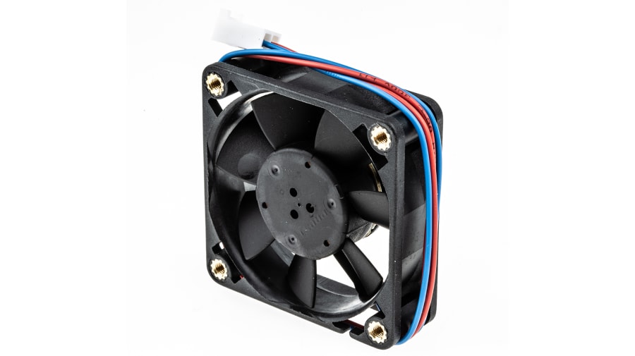 ebm-papst 500 F Series Axial Fan, 24 V dc, DC Operation, 20m³/h, 900mW, 50 x 50 x 15mm – Model: 514F-RS0