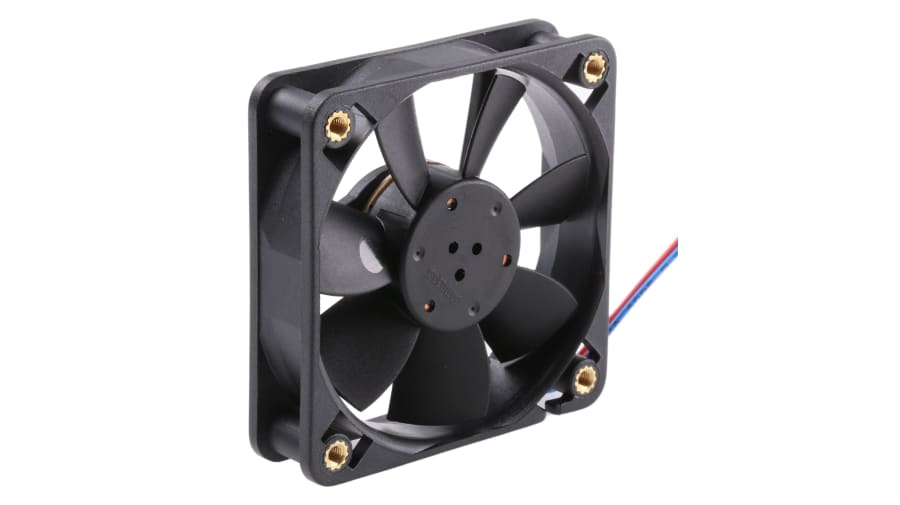 ebm-papst 600 F Series Axial Fan, 12 V dc, DC Operation, 29m³/h, 1W, 60 x 60 x 15mm – Model: 612F-RS0