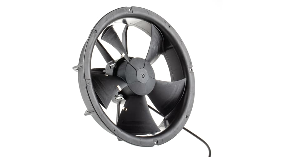 ebm-papst W1G230 Series Axial Fan, 230 V ac, AC Operation, 1000m³/h, 26W, 260mA Max, 230 x 78.5mm – Model: W1G230-EB89-01
