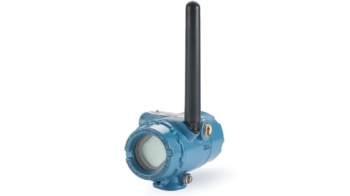 Rosemount 1408H Series Non-Contacting Radar Level Transmitter, Digital Output, Flange Mount, Polished Stainless Steel Body