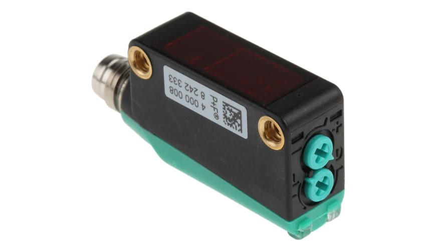 ML100-55/95/103, Pepperl + Fuchs Retroreflective Photoelectric Sensor, Block Sensor, 5 m Detection Range – Model: ML100-55/95/103