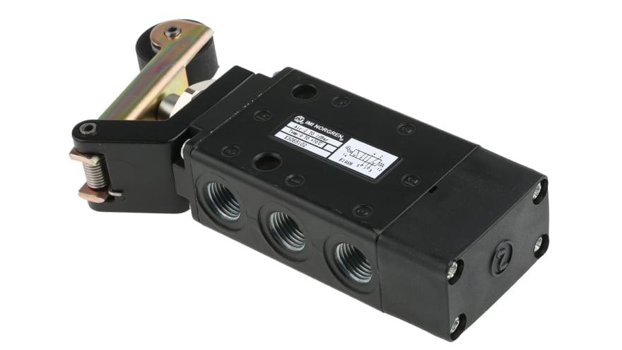 Norgren Roller 5/2 Pneumatic Manual Control Valve X30 Series, G 1/4, 1/4in, X3065102 – Model: X3065102