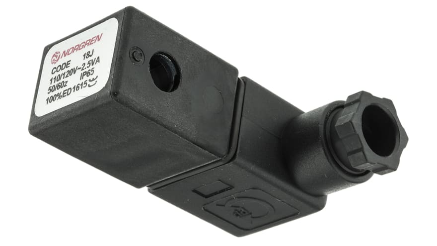 Norgren Series QM/48 110 V ac Solenoid Valve Coil – Model: QM/48/18J/28