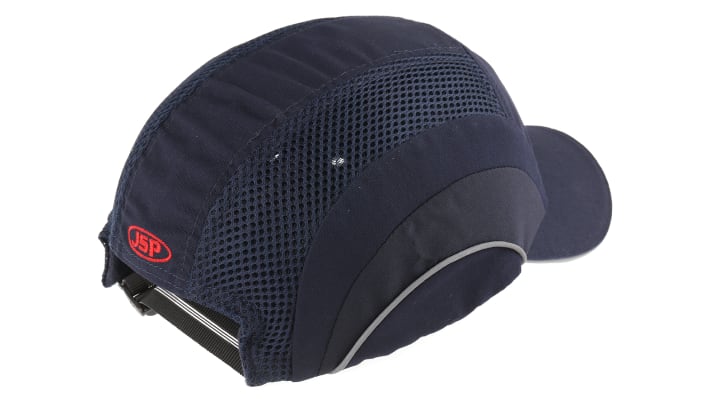 JSP Dark Blue Short Peaked Safety Cap, HDPE Protective Material – Model: ABS000-002-100