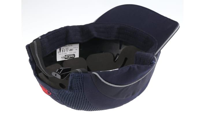 JSP Dark Blue Short Peaked Safety Cap, HDPE Protective Material – Model: ABS000-002-100