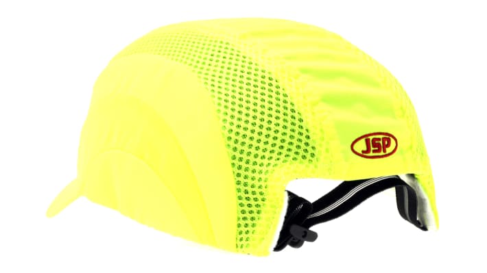JSP Orange, Yellow Short Peaked Safety Cap, HDPE Protective Material – Model: ABS000-001-500