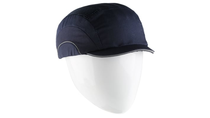 JSP Dark Blue Micro Safety Cap, HDPE Protective Material – Model: ABT000-002-100
