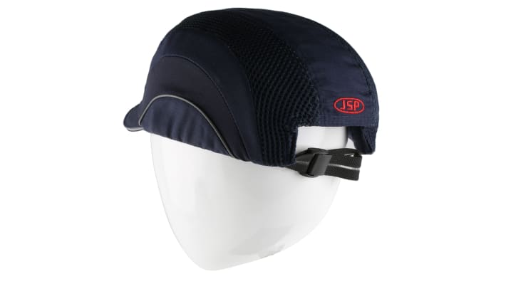 JSP Dark Blue Micro Safety Cap, HDPE Protective Material – Model: ABT000-002-100