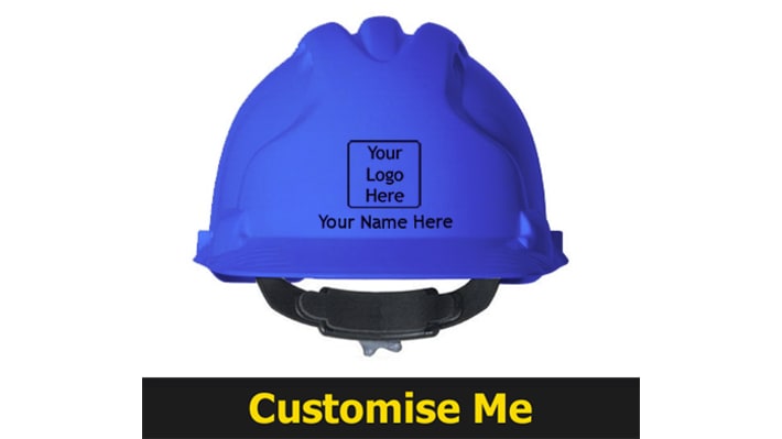 JSP EVOLite Blue Safety Helmet , Adjustable, Ventilated – Model: AJB160-000-500