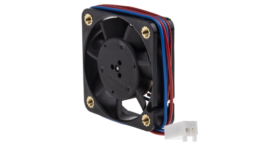 ebm-papst 400 F Series Axial Fan, 24 V dc, DC Operation, 8m³/h, 800mW, 40 x 40 x 10mm – Model: 414F-RS0