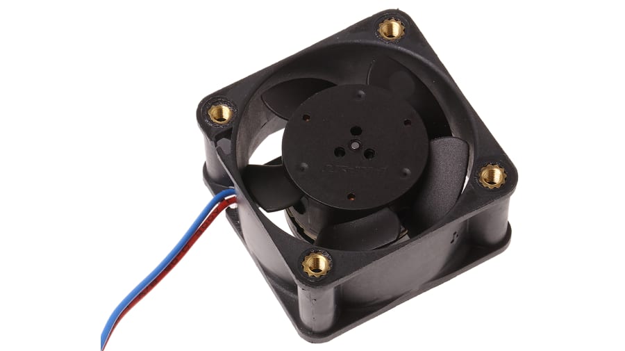 ebm-papst 400 Series Axial Fan, 24 V dc, DC Operation, 10m³/h, 1W, 40 x 40 x 20mm – Model: 414-RS0
