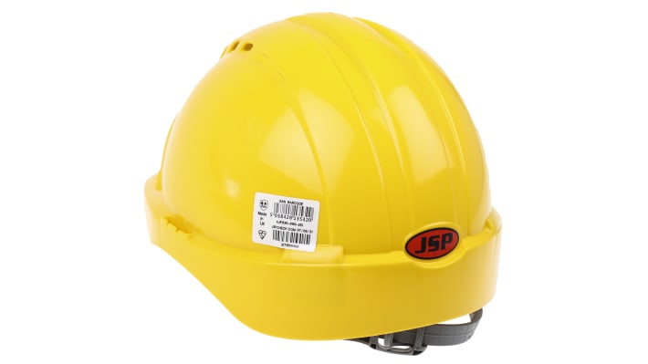 JSP EVO2 Yellow Safety Helmet , Adjustable, Ventilated – Model: AJF030-000-200