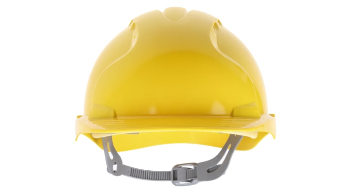 JSP EVO2 Yellow Safety Helmet , Adjustable, Ventilated – Model: AJF030-000-200