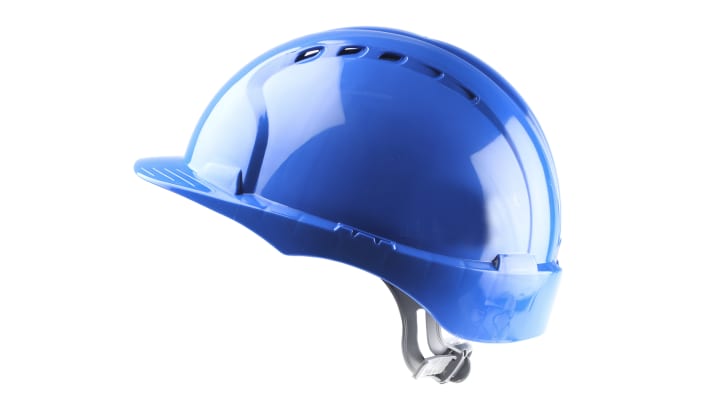 JSP EVO2 Blue Safety Helmet , Adjustable, Ventilated – Model: AJF030-000-500