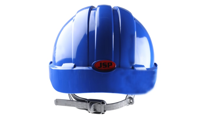 JSP EVO2 Blue Safety Helmet , Adjustable, Ventilated – Model: AJF030-000-500