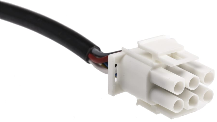 Fan Lead Power, 1000mm, for use with ebm-papst D2E146-HR Centrifugal Fans, ebm-papst D2E146-HS Centrifugal Fans, – Model: 21959-4-1040