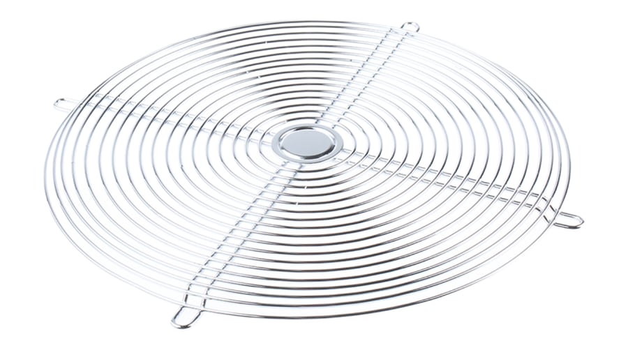 ebm-papst LZ22 Series Steel Finger Guard for 200 x 51mm Fans, 148.5mm Hole Spacing, 199.5 x 199.5mm – Model: LZ22
