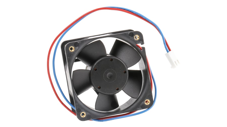ebm-papst 600 N Series Axial Fan, 12 V dc, DC Operation, 35m³/h, 1.2W, 60 x 60 x 25mm – Model: 612NGME-RS0