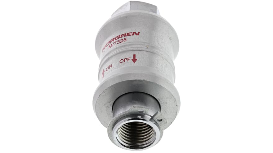 Norgren Sleeve 3/2 Pneumatic Manual Control Valve M/7300 Series, G 1/4, 1/4in – Model: M/7328