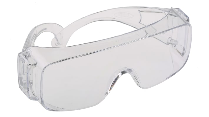 JSP Visitor UV Safety Glasses, Clear PC Lens