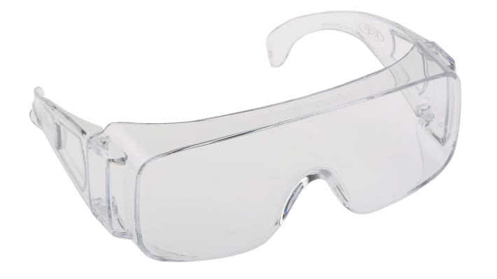 JSP Visitor UV Safety Glasses, Clear PC Lens