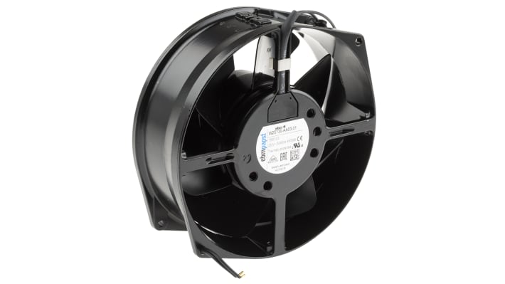 ebm-papst W2S130 Series Axial Fan, 230 V ac, AC Operation, 340m³/h, 39W, 310mA Max, 150 x 55mm – Model: W2S130-AA03-01