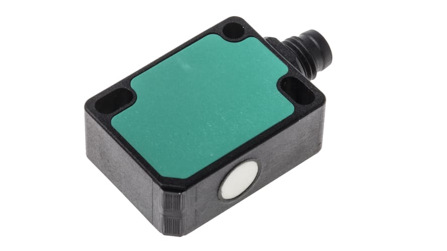 UB400-F77-E2-V31, Pepperl + Fuchs Ultrasonic Block-Style Proximity Sensor, M8 x 1, 25 → 400 mm Detection, PNP Output, 20 → – Model: UB400-F7